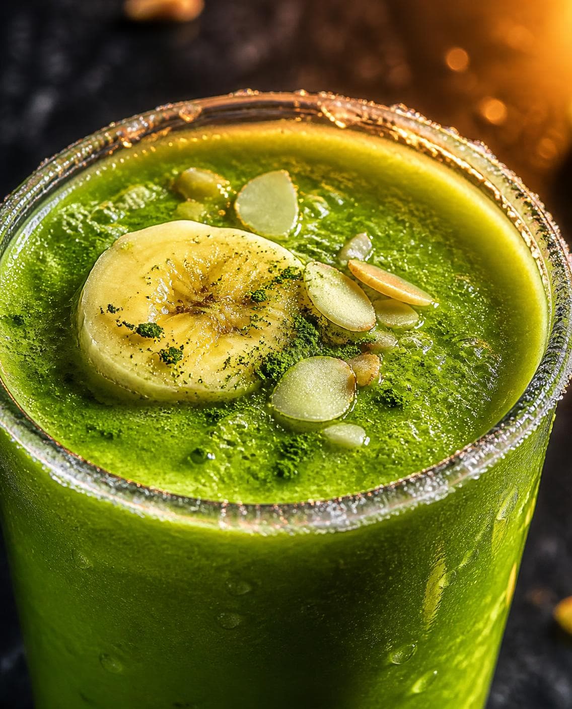 Post-Workout Recovery Smoothie, close-up