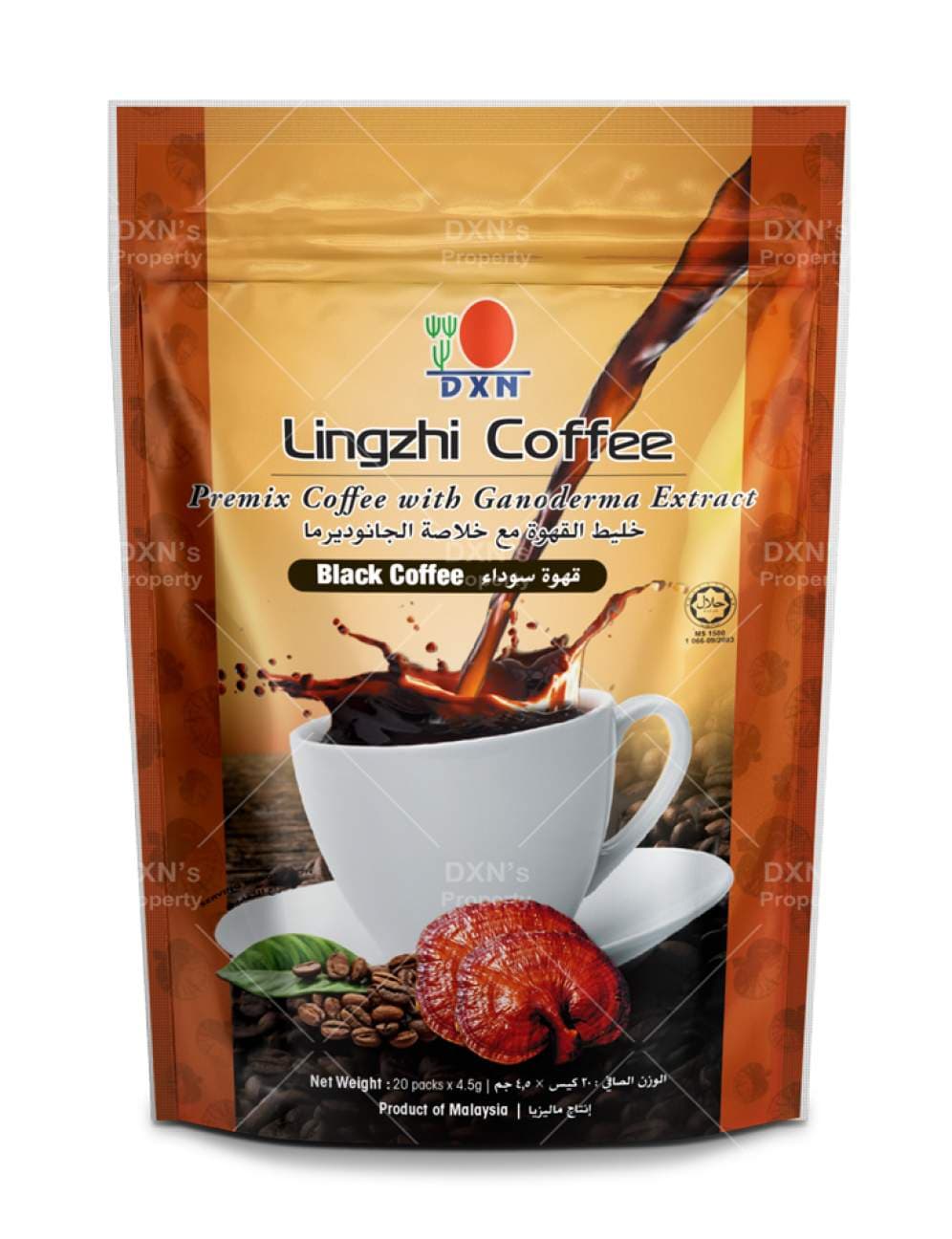 DXN Café noir Lingzhi