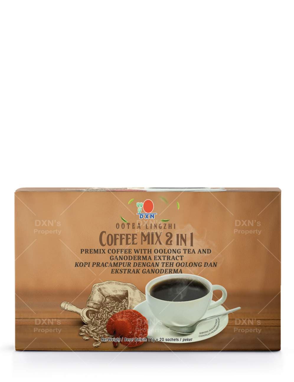 DXN Ootea Lingzhi Coffee Mix 2 en 1