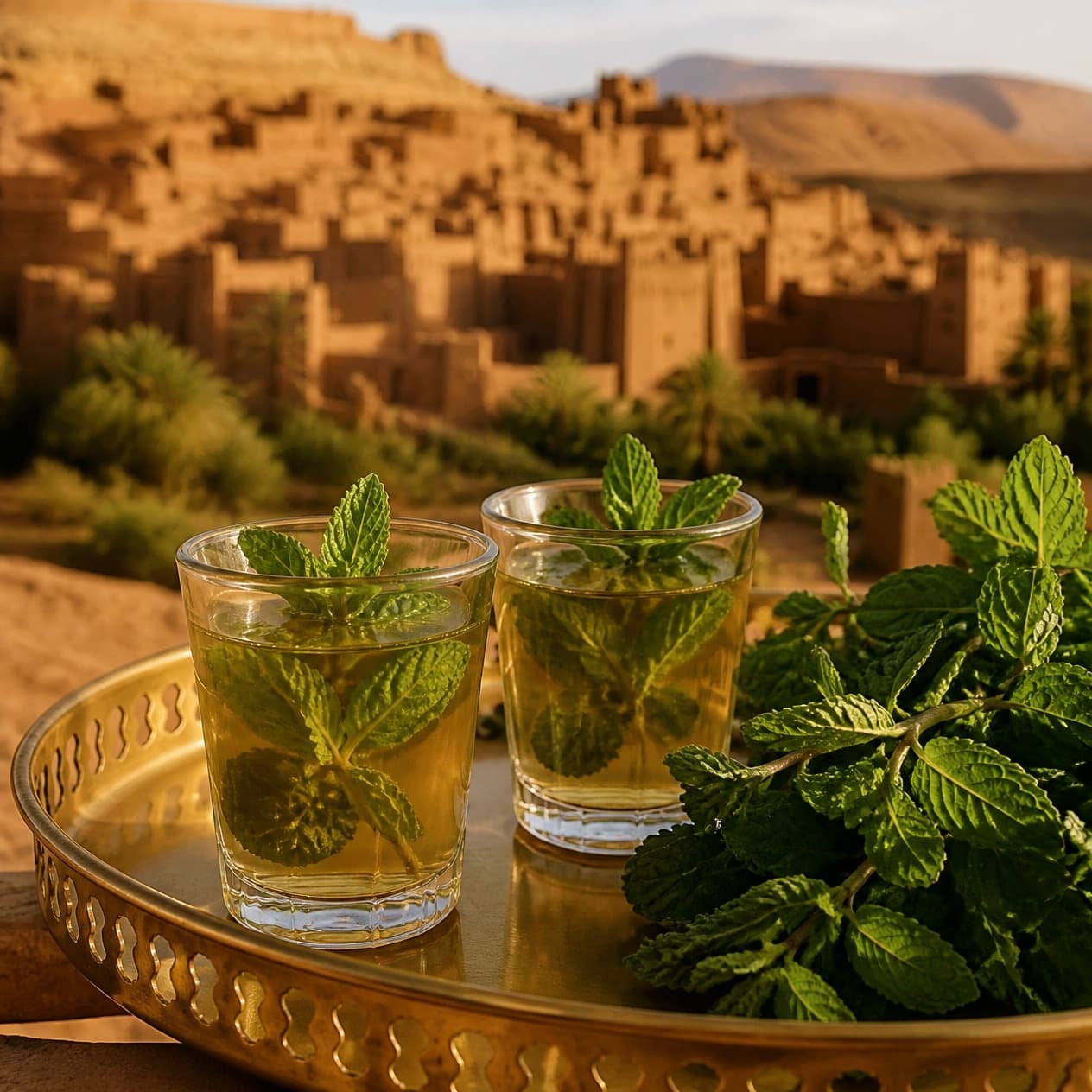 أوتشا Lion's Mane بالنعناع الطازج, آيت بن حدو