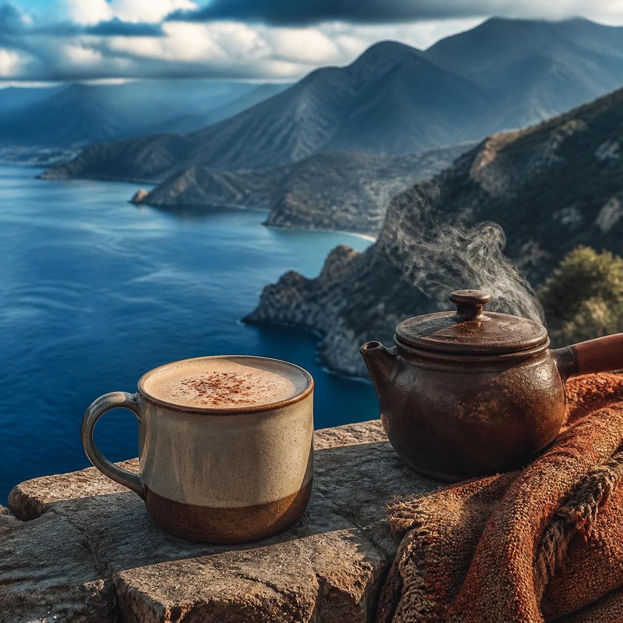 Calming Reishi Cashew Latte, Al Hoceima