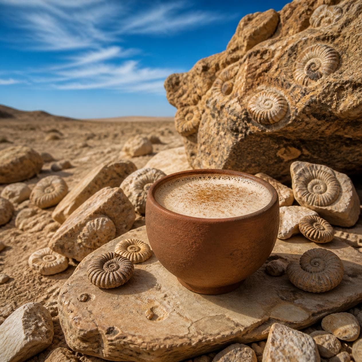 Chai latte adaptogène au reishi, Erfoud